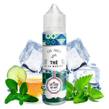 E liquide The a la Menthe 50ml Le Coq Frais Le Coq Qui Vape