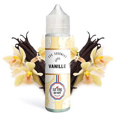 E liquide Vanille 50ml Le Coq Qui Vape