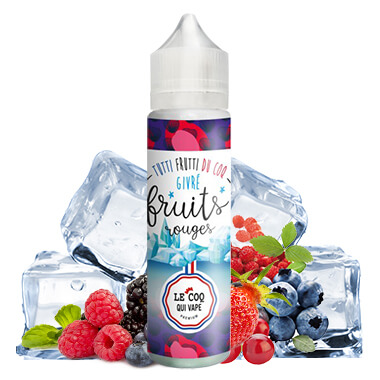 Fruits Rouges ICE 50ml - Le Coq Qui Vape