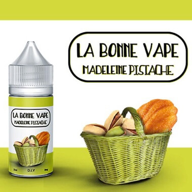 Arôme Madeleine Pistache 30ml - La Bonne Vape - Concentré cigarette  électronique