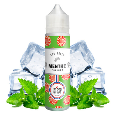 Menthe Poivrée 50ml - Le Coq Qui Vape