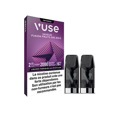 Capsules ePod Fusion Fruits des Bois - Vuse