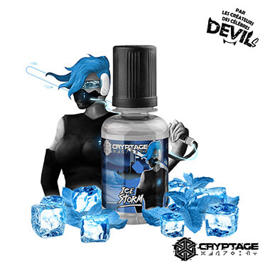 Arôme Ice Storm 30ml - Cryptage