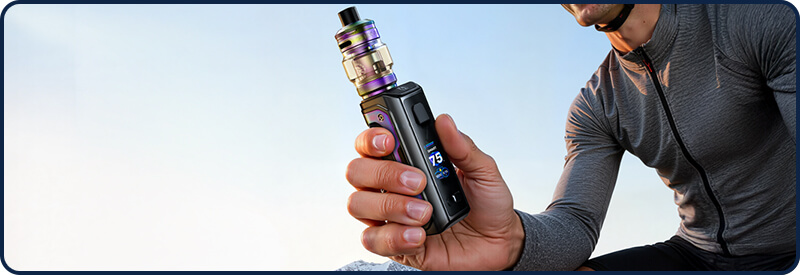 Une cigarette &eacute;lectronique de baroudeur !