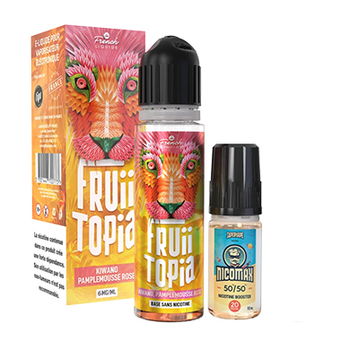 Kiwano Pamplemousse rose 60ml - Fruiitopia