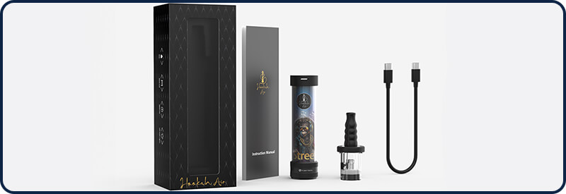 Le pack complet de la Hookah Air de Fumytech