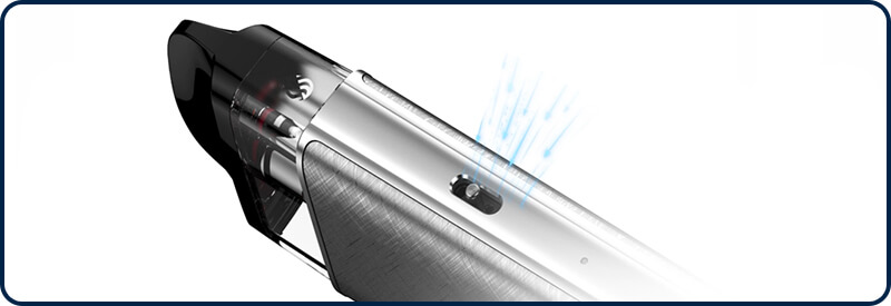 Le réglage de l'airflow du XROS 5