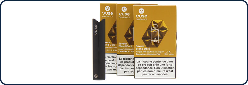 Le Pack découverte Vuse Pro