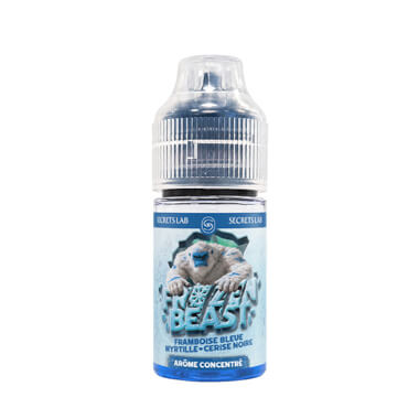 Arôme Framboise Bleue Myrtille Cerise Noire 30ml - Frozen Beast