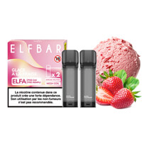 Capsules Elfa Glace  la Fraise - Elf Bar