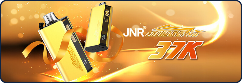 Pr&eacute;sentation de la puff rechargeable Cruiser Plus 37K de JNR