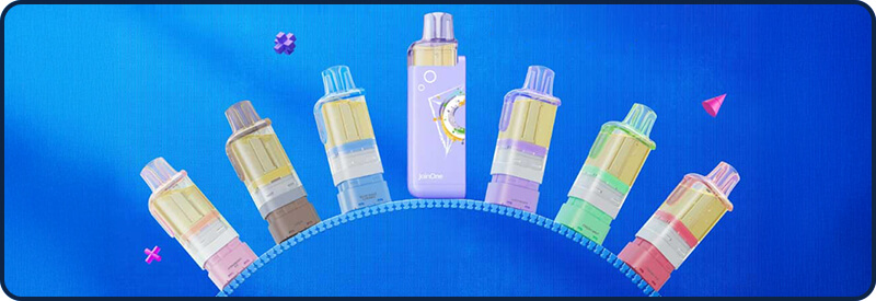 La double cartouche JoinOne 40K dans diff&eacute;rentes saveurs