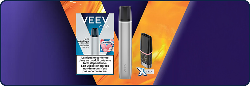 Pack Veev One batterie + capsule Extra