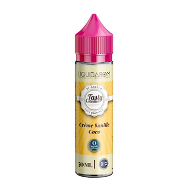 Crème Vanille Coco 50ml - Tasty Collection