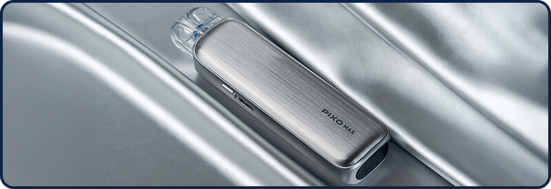 Le Pixo Max couleur Silver Brushed