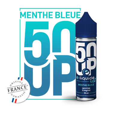 Menthe bleue 50ml - E-Liquide UP