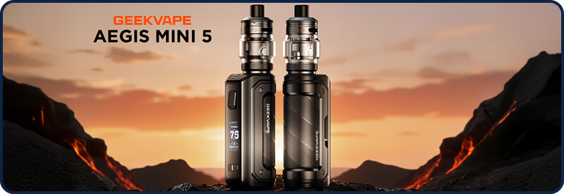 L'Aegis Mini 5 de Geekvape est disponible chez E-liquide-fr !
