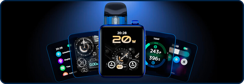 L'écran tactile multifonction du Argus P3.