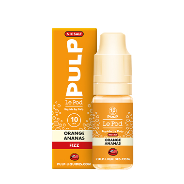 Orange Ananas Fizz - Le Pod Liquide