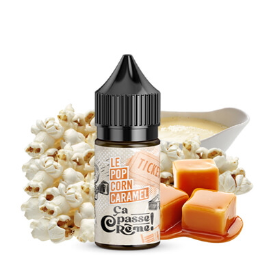 Arôme Pop Corn Caramel 30ml - Ça Passe Crème