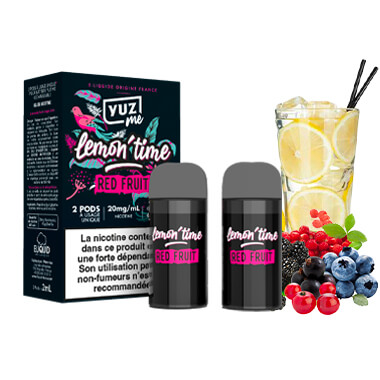 Capsules Yuz Me Red Fruit - Yuz Eliquid France