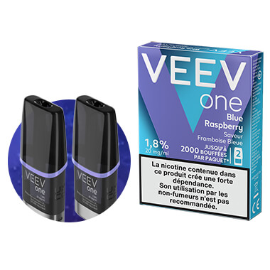 Capsules VEEV One Framboise Bleue - VEEV