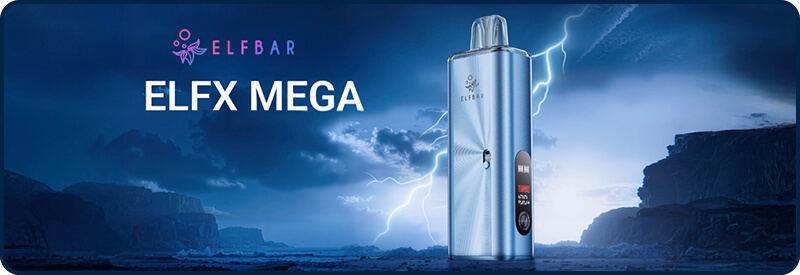 La cigarette electronique ELFX Mega de ElfBar