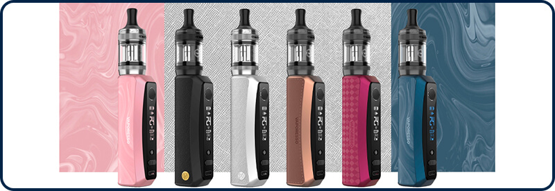 Toutes les couleurs du GTX One Pro Vaporesso