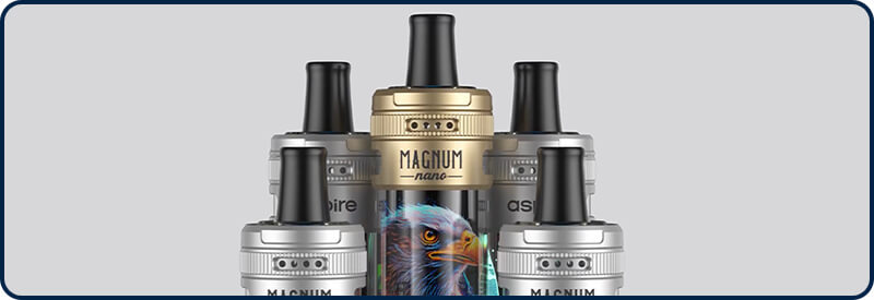 Zoom sur la bague de réglage du airflow du Magnum Nano