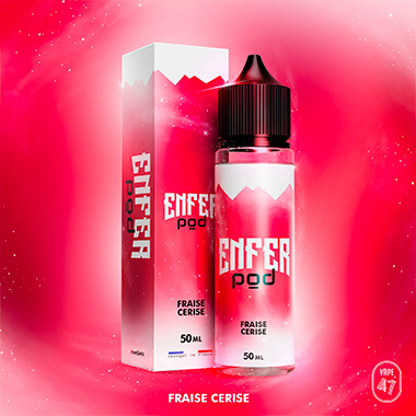 Fraise Cerise 50ml - Enfer Pod