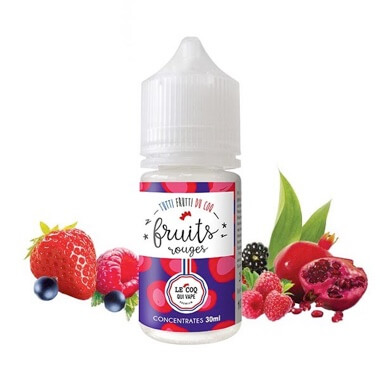 Arôme Fruits Rouges 30ml - Le Coq Qui Vape