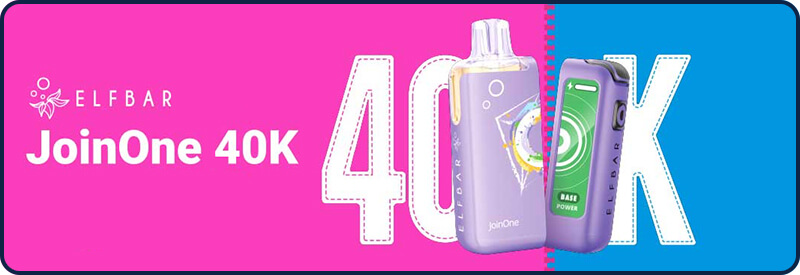 Pr&eacute;sentation de la puff rechargeable JoinOne 40K de ElfBar