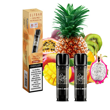 Capsules Elfa Pro Fruits Tropicaux - Elf Bar