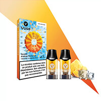 Capsules ePod Ananas Pêche Ice - Vuse
