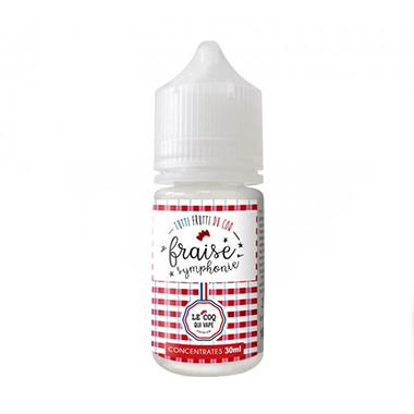 Arôme Fraise Symphonie 30ml - Le Coq Qui Vape