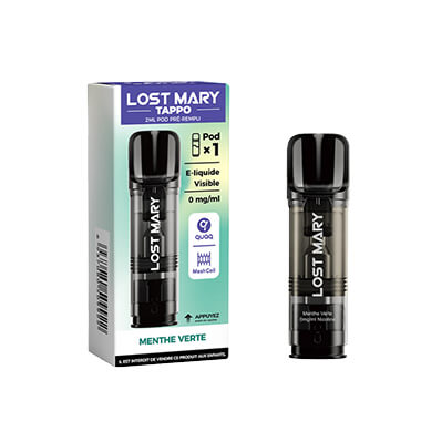 Capsule Tappo Menthe Verte - Lost Mary