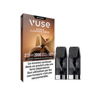 Capsules ePod Classique Crme - Vuse