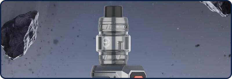 Le clearomiseur iTank T qui &eacute;quipe l'Armour Octa