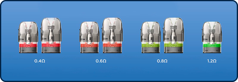 Les cartouches pods GeekVape Q Series compatible avec le Digi Q Vista