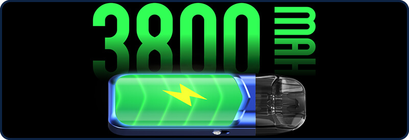 La batterie de 3800 mAh du Nord 6 de Smoktech