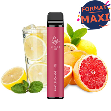 Puff Limonade Rose 1500 - Elf Bar