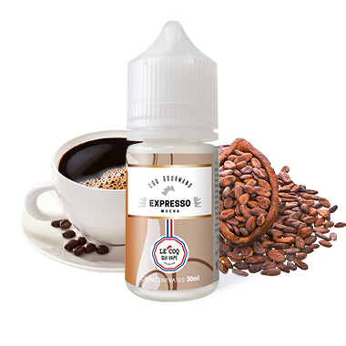 Arôme Expresso Mocha 30ml - Le Coq Qui Vape