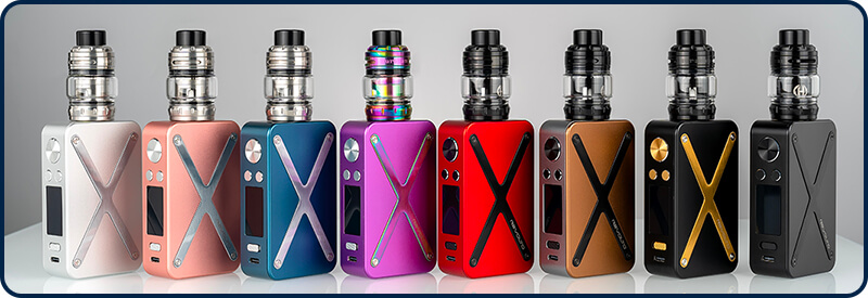 Toutes les couleurs du Revolto d'Aspire