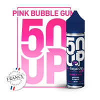 Pink Bubble Gum 50ml - E-Liquide UP