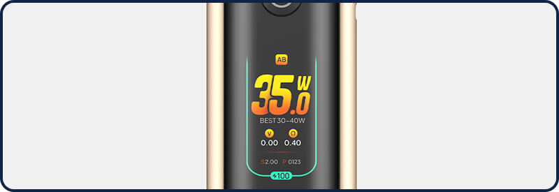 L'&eacute;cran du Fluffi Pro