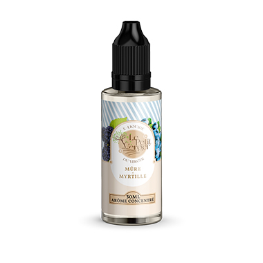 Arôme Mûre Myrtille 30ml - Le Petit Verger 