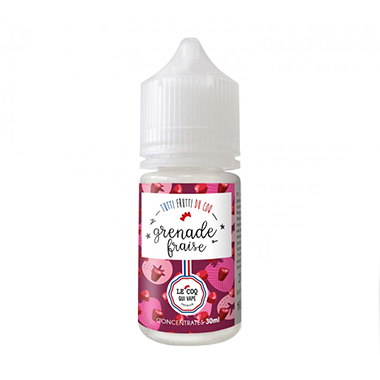 Arôme Grenade Fraise 30ml - Le Coq Qui Vape