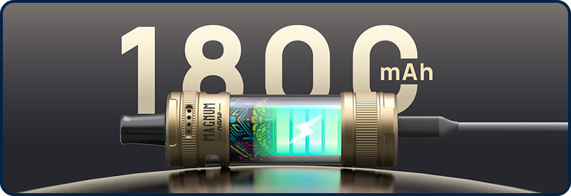 La batterie de 1800 mAh du Magnum Nano