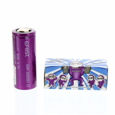 Accu IMR Flat Top 26650 4200mAh - Efest