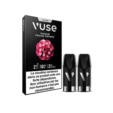 Capsules Vuse Ultra Fraise Goyave - Vuse